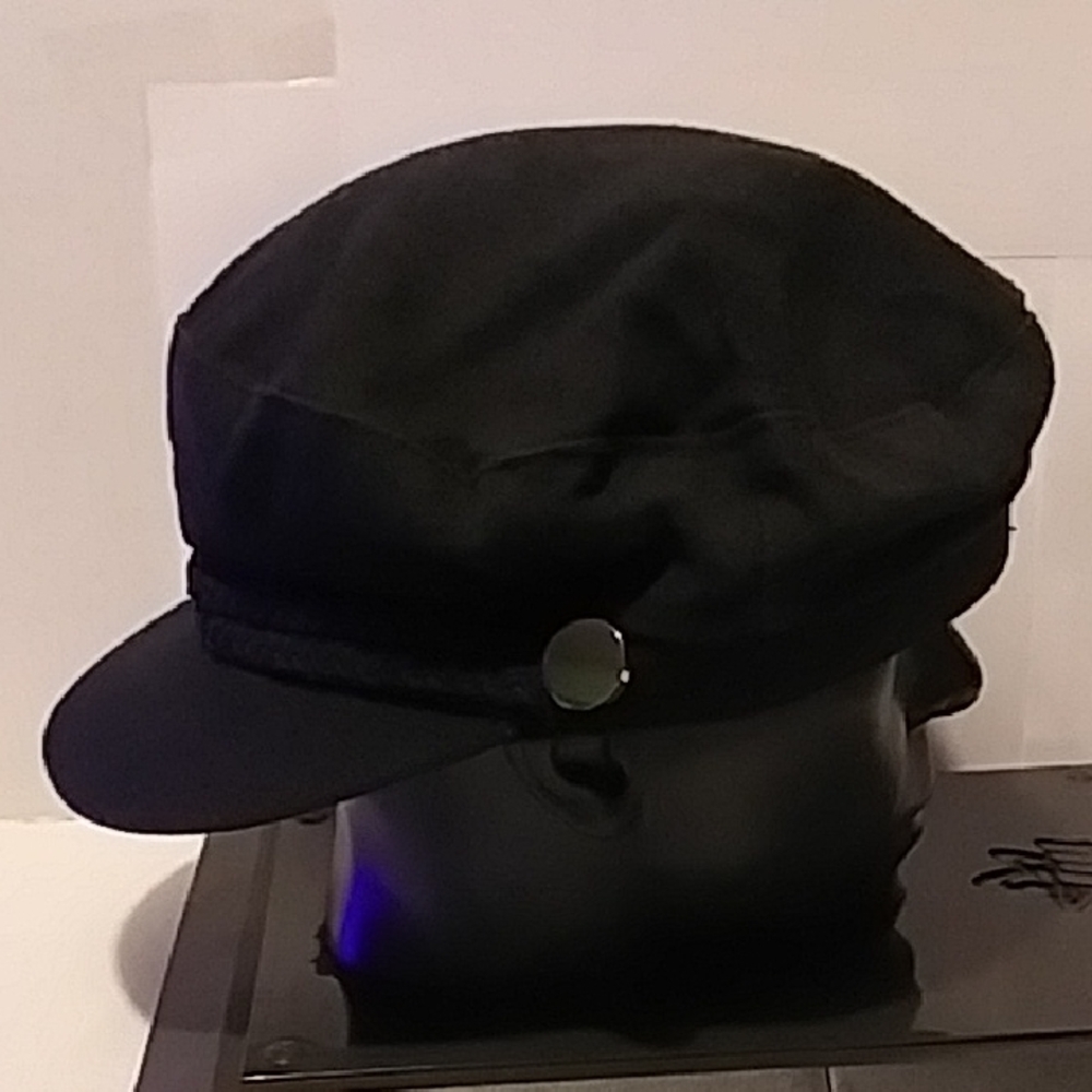 Zara Black Women Newsboy Cap